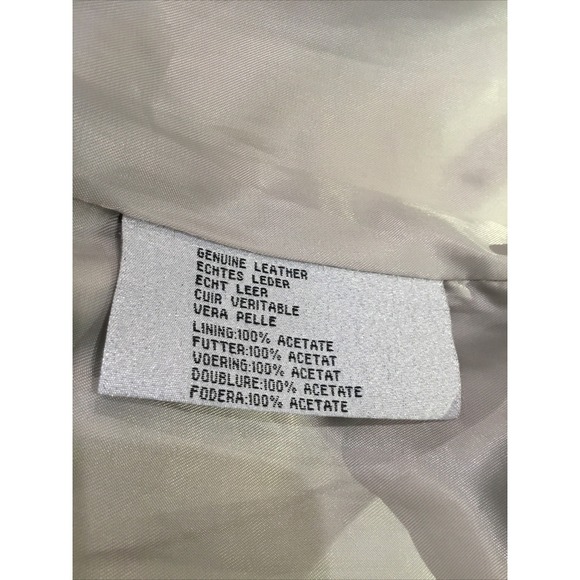 Collection Metallic Silver Leather Women's Small Moto biker jacket rebel rock - Picture 11 of 12